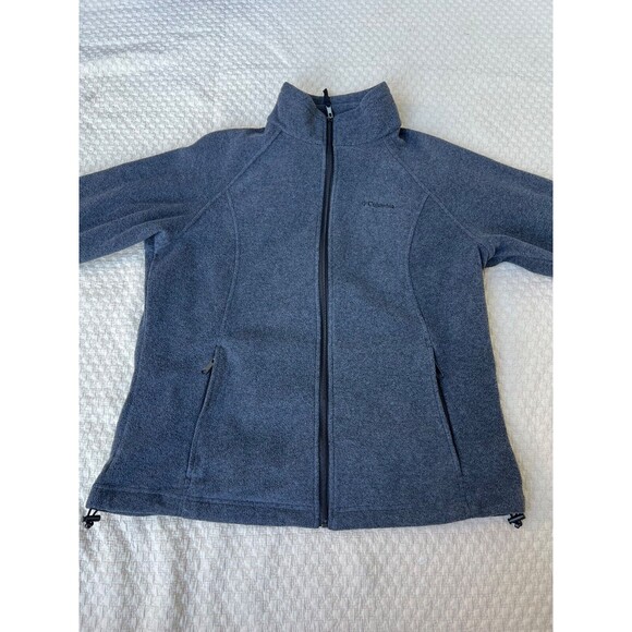 Women’s‎ Columbia Gray Fleece Jacket Size XL - Picture 3 of 14